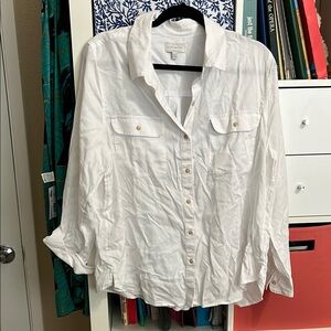 Lucky Brand Classic White Shirt